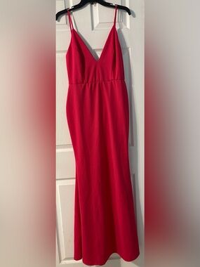 Magenta (Pink/Red) Women's Maxi Dress